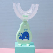 U-shaped Silicone Baby Toothbrush Artifact