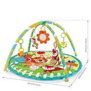Children's Fitness Rack Game Round Blanket Crawling Floor Mat Toys