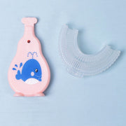 U-shaped Silicone Baby Toothbrush Artifact