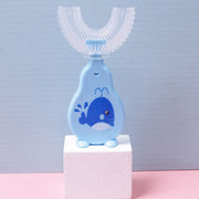 U-shaped Silicone Baby Toothbrush Artifact