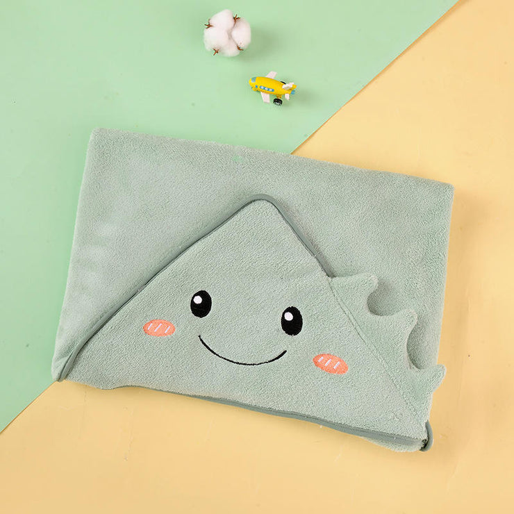 Cute Character Baby Bath Towel  Soft, Absorbent & Hooded for Newborns