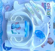 Baby Plastic Feeding Set Bowl, Spoon & Cup