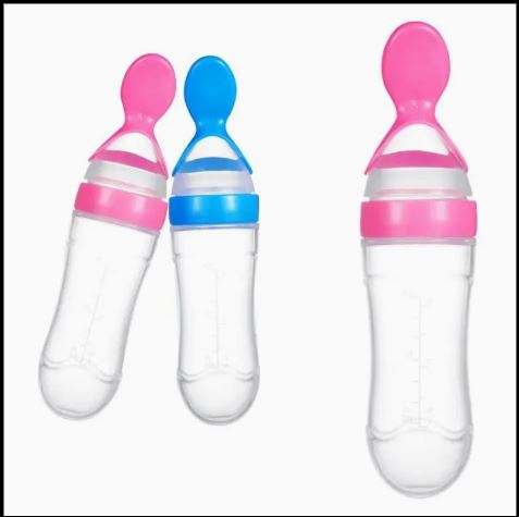 Baby Silicone Feeder Spoon