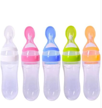 Baby Silicone Feeder Spoon