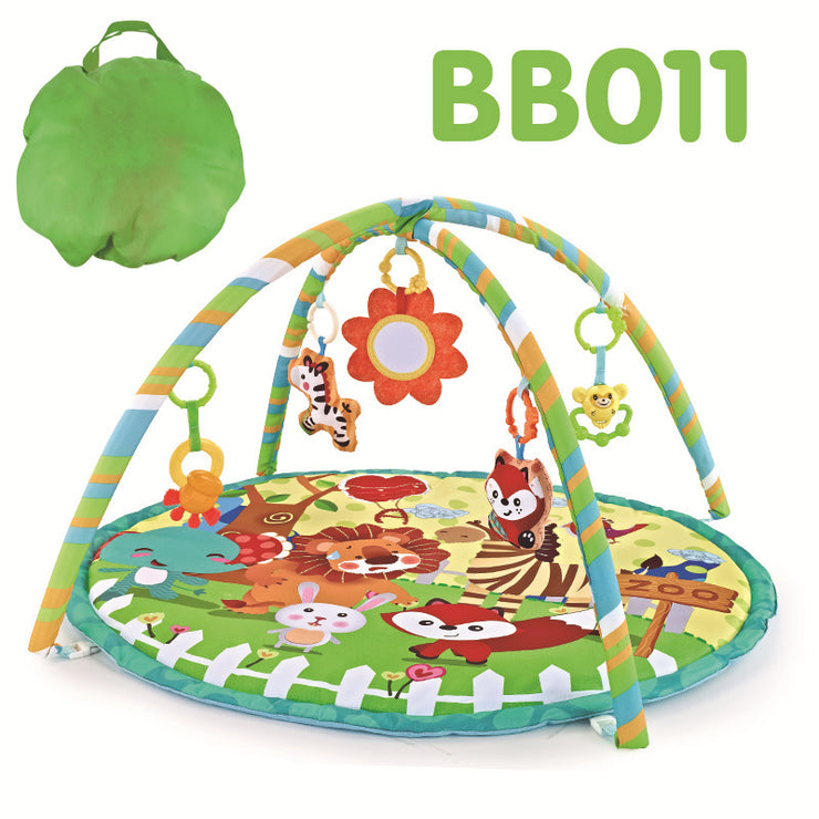 Children's Fitness Rack Game Round Blanket Crawling Floor Mat Toys