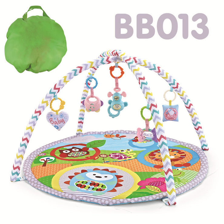 Children's Fitness Rack Game Round Blanket Crawling Floor Mat Toys