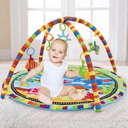Children's Fitness Rack Game Round Blanket Crawling Floor Mat Toys