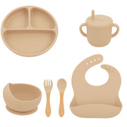 Baby Silicone Feeding Set  Suction Bowl, Spoon & Plate
